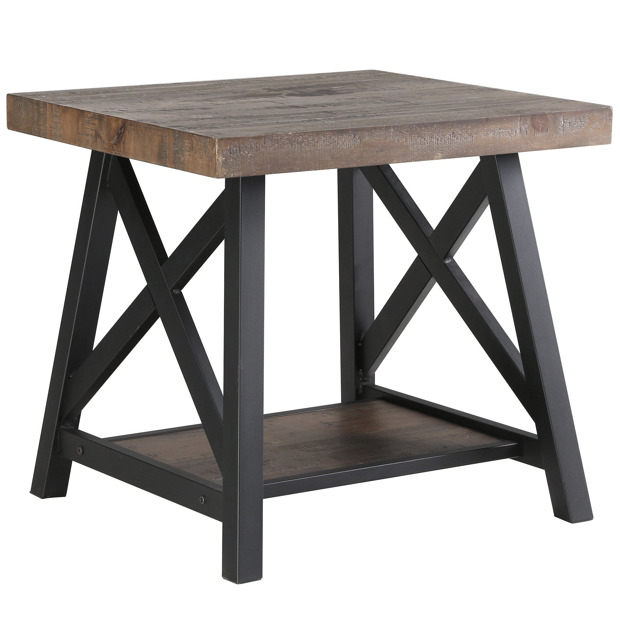 LANGPORT-ACCENT TABLE-RUSTIC OAK