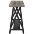 LANGPORT-CONSOLE TABLE-RUSTIC OAK
