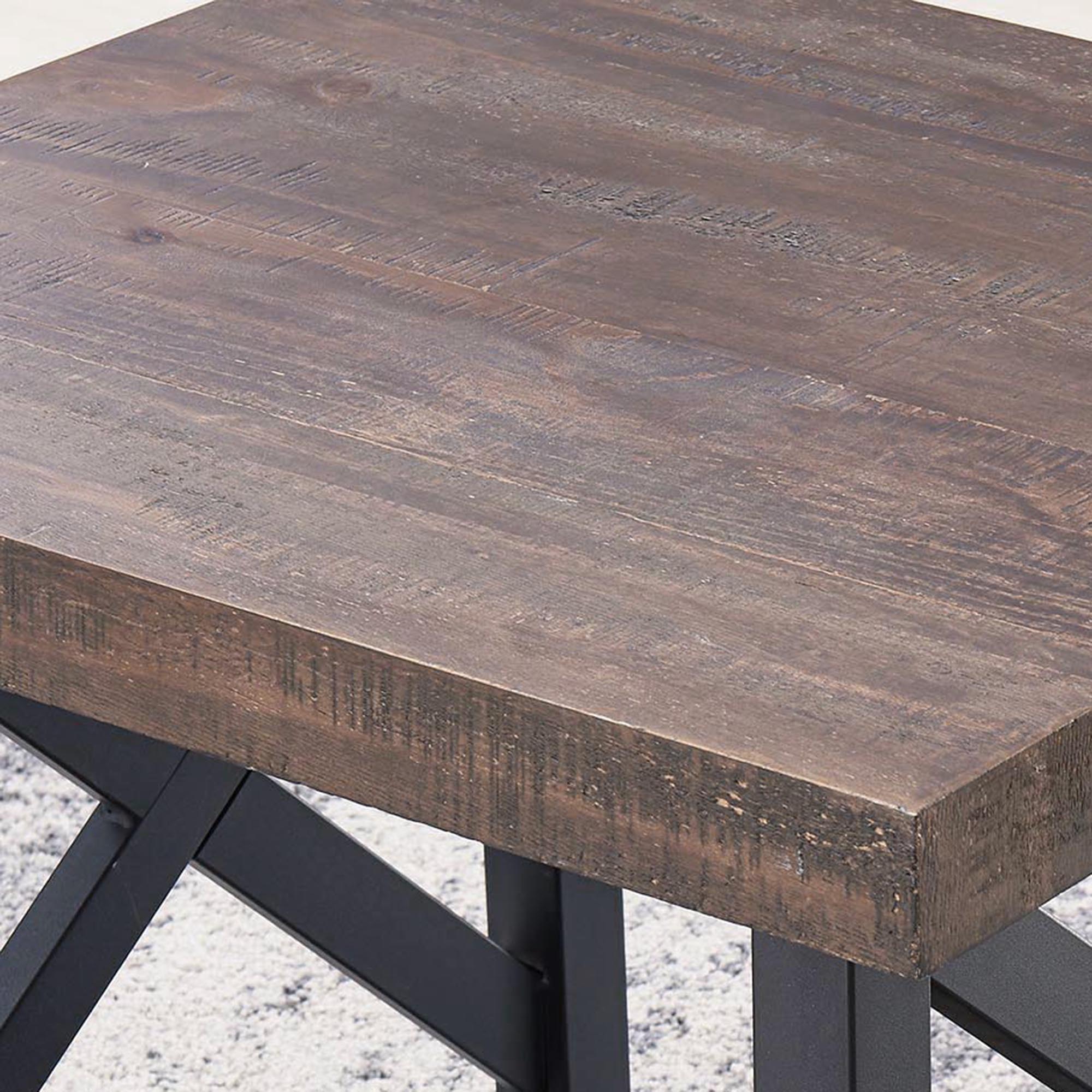 LANGPORT-CONSOLE TABLE-RUSTIC OAK