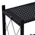 QUBY-4 TIER SHELF-BLACK