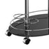 INKA-2-TIER BAR CART-BLACK