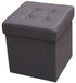 Folding Storage Ottoman - Fabric Square ITY 60055 /6 /7
