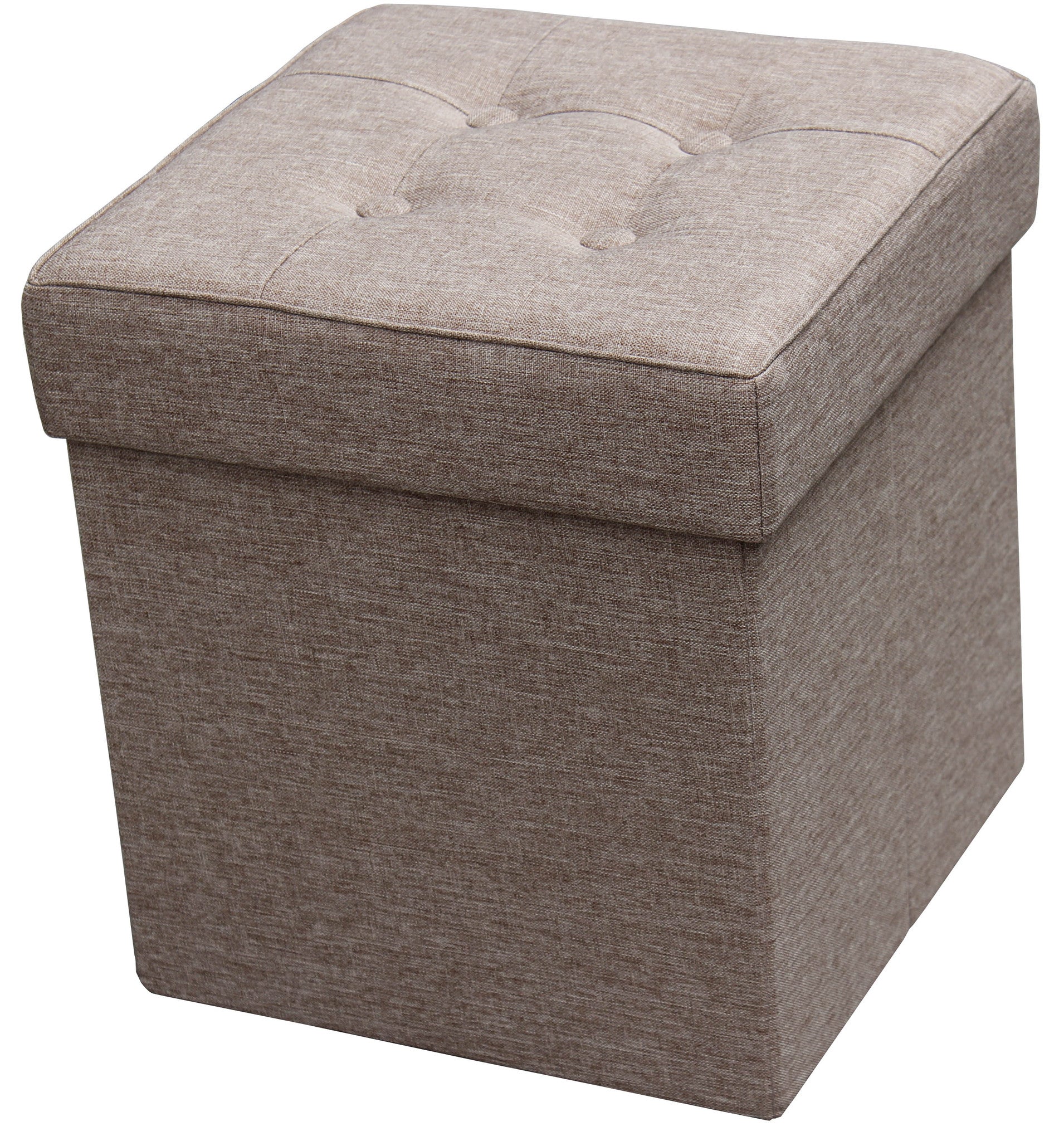Folding Storage Ottoman - Fabric Square ITY 60055 /6 /7
