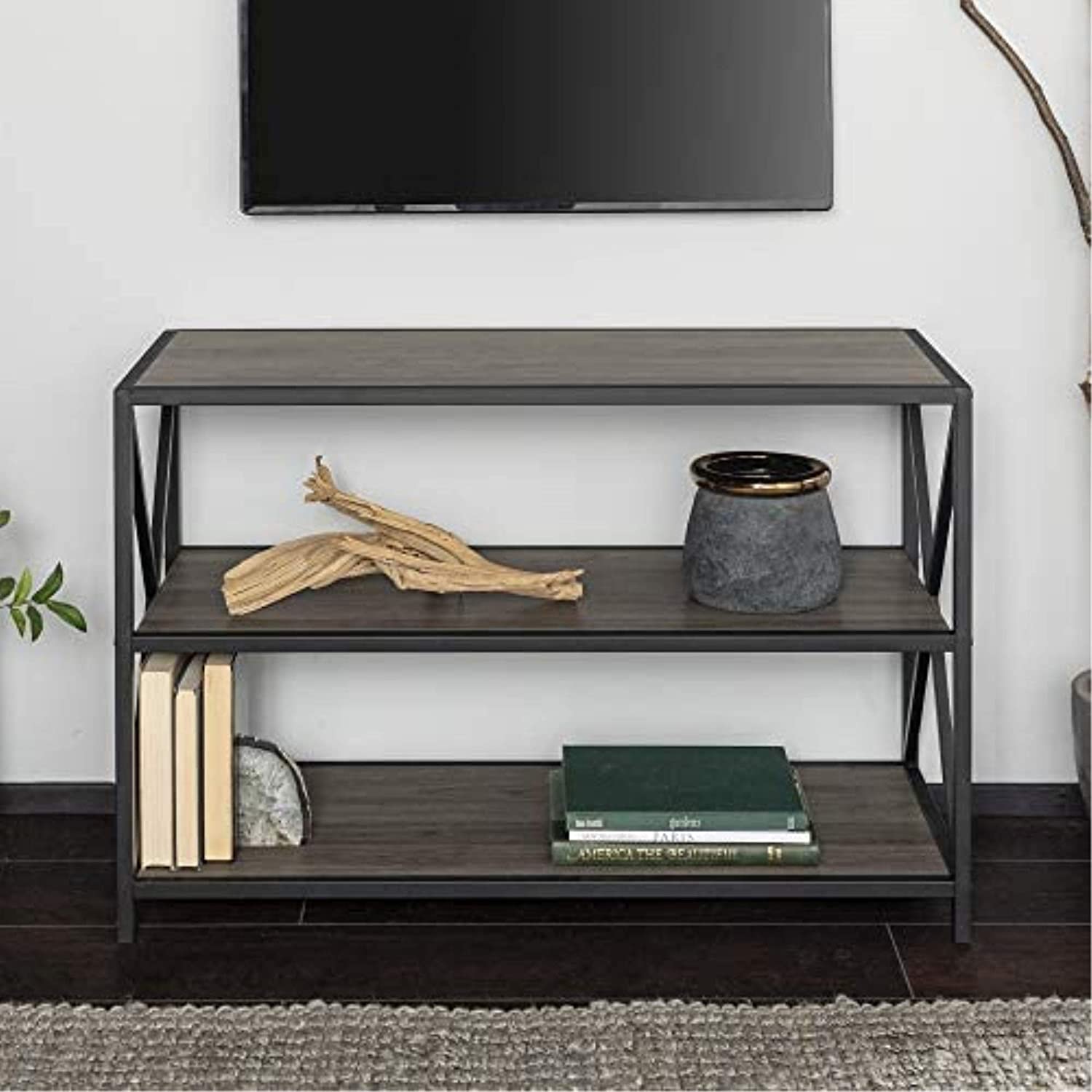 JL 40" X-FRAME CONSOLE TABLE