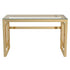 EROS-DESK-GOLD & GLASS
