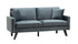 Sofa in Grey Velvet Velvet  MZ-9044VGY-3