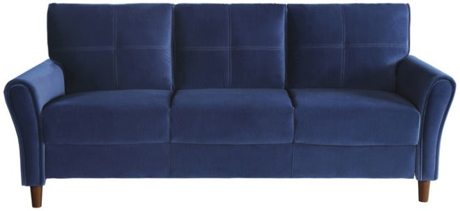 Sofa In Blue Velvet  MZ-789348