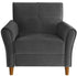 Chair In Grey Velvet  MZ-999348