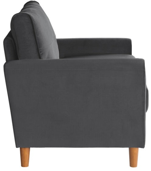 Chair In Grey Velvet  MZ-999348