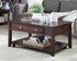 IF-2020 Lift Coffee Table, OR 3Pc Set, 40" Wide, Espresso, Lift Top Coffee Table