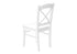 MN-191320    Dining Chair, Set Of 2, Side, Kitchen, Dining Room, White, Wood Legs, Transitional