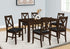 MN-271330    Dining Table, 60" Rectangular, Dining Room, Kitchen, Brown Veneer, Transitional