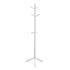 MN-452002    Coat Rack, Hall Tree, Free Standing, 9 Hooks, Entryway, 69"H, Wooden, White, Contemporary, Modern