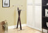 MN-602024    Valet Stand, Organizer, Suit Rack, Bedroom, Wooden, Metal, Dark Brown, Chrome, Contemporary, Modern