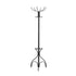 MN-622031    Coat Rack, Hall Tree, Free Standing, 12 Hooks, Entryway, 70"H, Umbrella Holder, Metal, Black, Contemporary, Modern