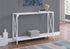 MN-122124    Accent Table, Console, Entryway, Narrow, Sofa, Living Room, Bedroom, Metal Frame, Laminate, White, White, Contemporary, Modern