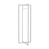 MN-262151    Coat Rack, Hall Tree, Free Standing, Hanging Bar, Entryway, 72"H, Metal, White, Contemporary, Modern