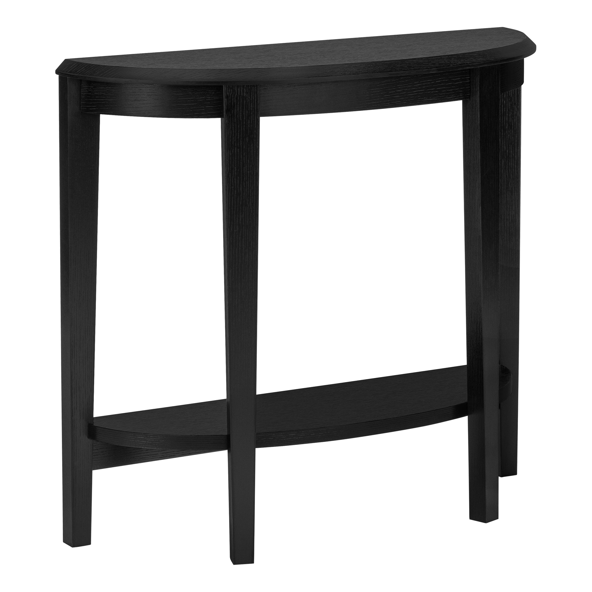 MN-932413    Accent Table, Console, Entryway, Narrow, Sofa, Living Room, Bedroom, Laminate, Black, Contemporary, Modern