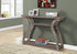 MN-232446    Accent Table, Console, Entryway, Narrow, Sofa, Living Room, Bedroom, Laminate, Dark Taupe, Contemporary, Modern