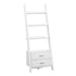 MN-612562    Bookshelf, Bookcase, Etagere, Ladder, 4 Tier, 69"H, Office, Bedroom, Laminate, White, Contemporary, Modern