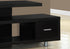 MN-672572    Tv Stand, 60 Inch, Console, Media Entertainment Center, Storage Cabinet, Living Room, Bedroom, Laminate, Metal, Dark Brown, Contemporary, Modern