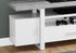 MN-102725    Tv Stand, 60 Inch, Console, Media Entertainment Center, Storage Cabinet, Living Room, Bedroom, Laminate, Grey Cement Look, White, Contemporary, Modern