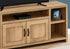 MN-182744    Tv Stand, 60 Inch, Console, Media Entertainment Center, Storage Cabinet, Living Room, Bedroom, Laminate, Golden Pine, Rustic, Traditional
