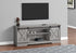 MN-212747    Tv Stand, 60 Inch, Console, Media Entertainment Center, Storage Cabinet, Living Room, Bedroom, Laminate, Metal, Grey, Contemporary, Modern
