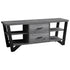 MN-272762    Tv Stand, 60 Inch, Console, Media Entertainment Center, Storage Cabinet, Living Room, Bedroom, Laminate, Grey, Black, Contemporary, Modern