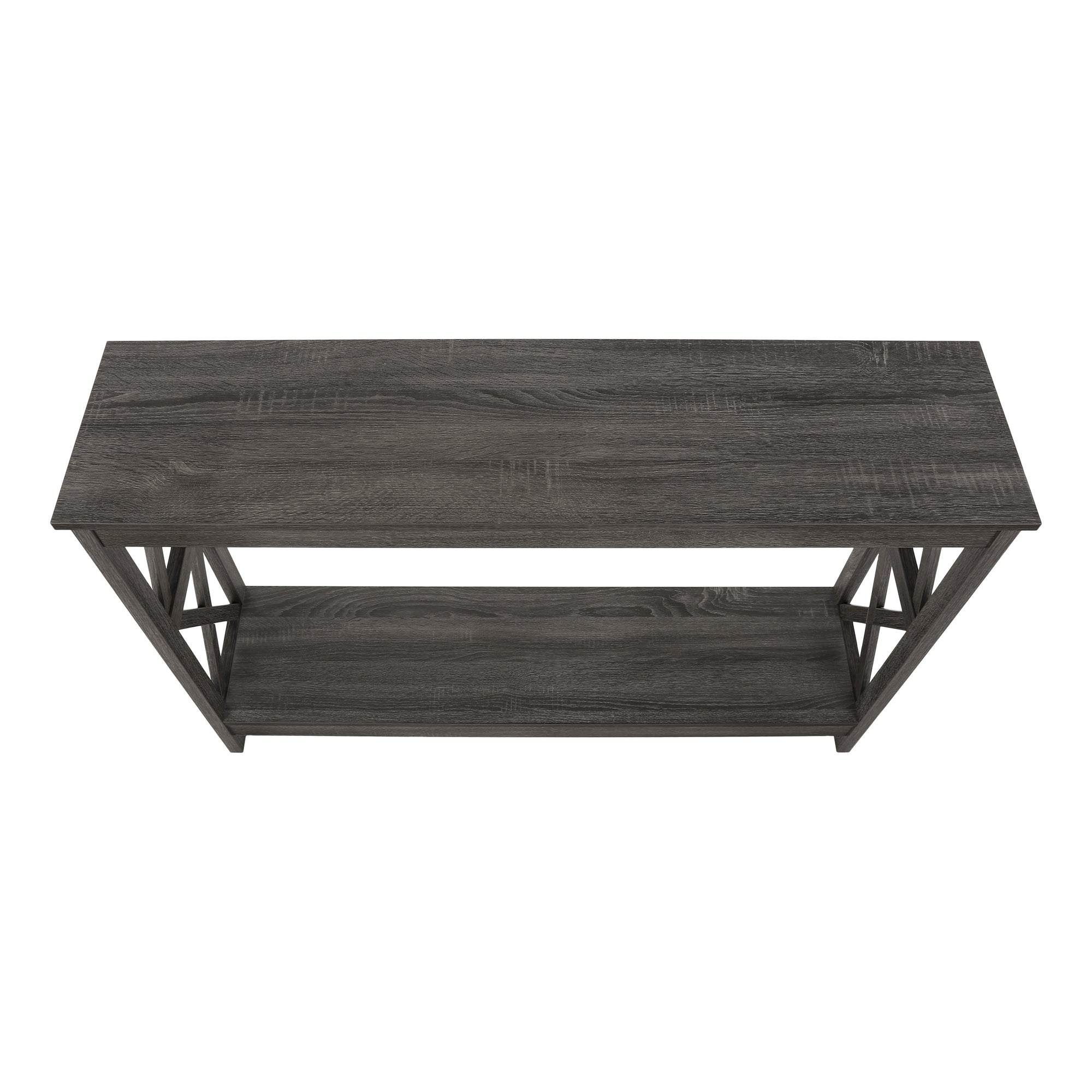MN-332792    Accent Table, Console, Entryway, Narrow, Sofa, Living Room, Bedroom, Laminate, Grey, Contemporary, Country, Modern