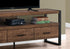 MN-432820    Tv Stand, 60 Inch, Console, Media Entertainment Center, Storage Cabinet, Living Room, Bedroom, Laminate, Metal, Brown Reclaimed Wood Look, Contemporary, Modern
