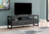 MN-462823    Tv Stand, 60 Inch, Console, Media Entertainment Center, Storage Cabinet, Living Room, Bedroom, Laminate, Metal, Black Reclaimed Wood Look, Black, Contemporary, Modern