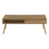 MN-502836    Coffee Table, Accent, Cocktail, Rectangular, Storage, Living Room, Solid Wood Legs, Laminate, Walnut, Contemporary, Modern