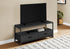 MN-672870    Tv Stand, 48 Inch, Console, Media Entertainment Center, Storage Cabinet, Living Room, Bedroom, Laminate, Metal, Black, Contemporary, Modern