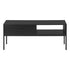 MN-702874    Tv Stand, 48 Inch, Console, Media Entertainment Center, Storage Cabinet, Living Room, Bedroom, Laminate, Metal, Black, Contemporary, Modern