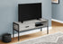 MN-712875    Tv Stand, 48 Inch, Console, Media Entertainment Center, Storage Cabinet, Living Room, Bedroom, Laminate, Metal, Grey, Contemporary, Modern