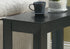 MN-303110    Accent Table, Side, End, Nightstand, Lamp, Living Room, Bedroom, Laminate, Black, Transitional