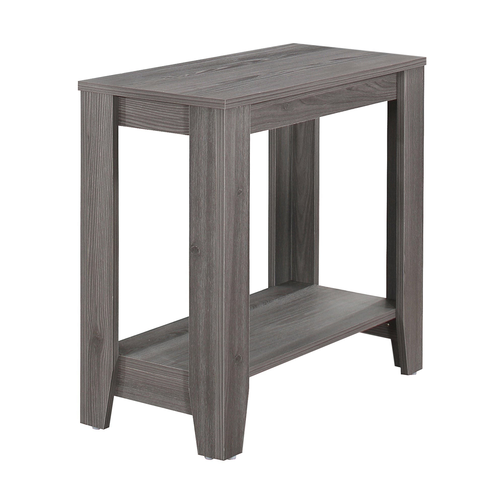 MN-363118    Accent Table, Side, End, Nightstand, Lamp, Living Room, Bedroom, Laminate, Grey Reclaimed, Contemporary, Modern
