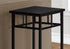 MN-113278    Accent Table - 28"H / Black / Black Metal