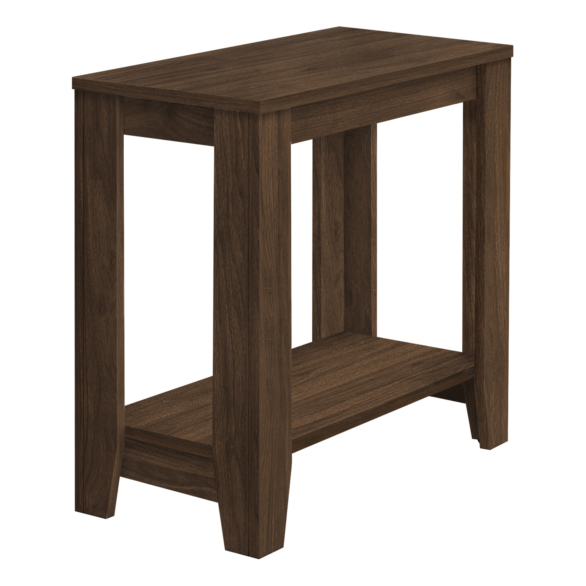 MN-403386    Accent Table, Side, End, Nightstand, Lamp, Living Room, Bedroom, Laminate, Walnut, Contemporary, Modern