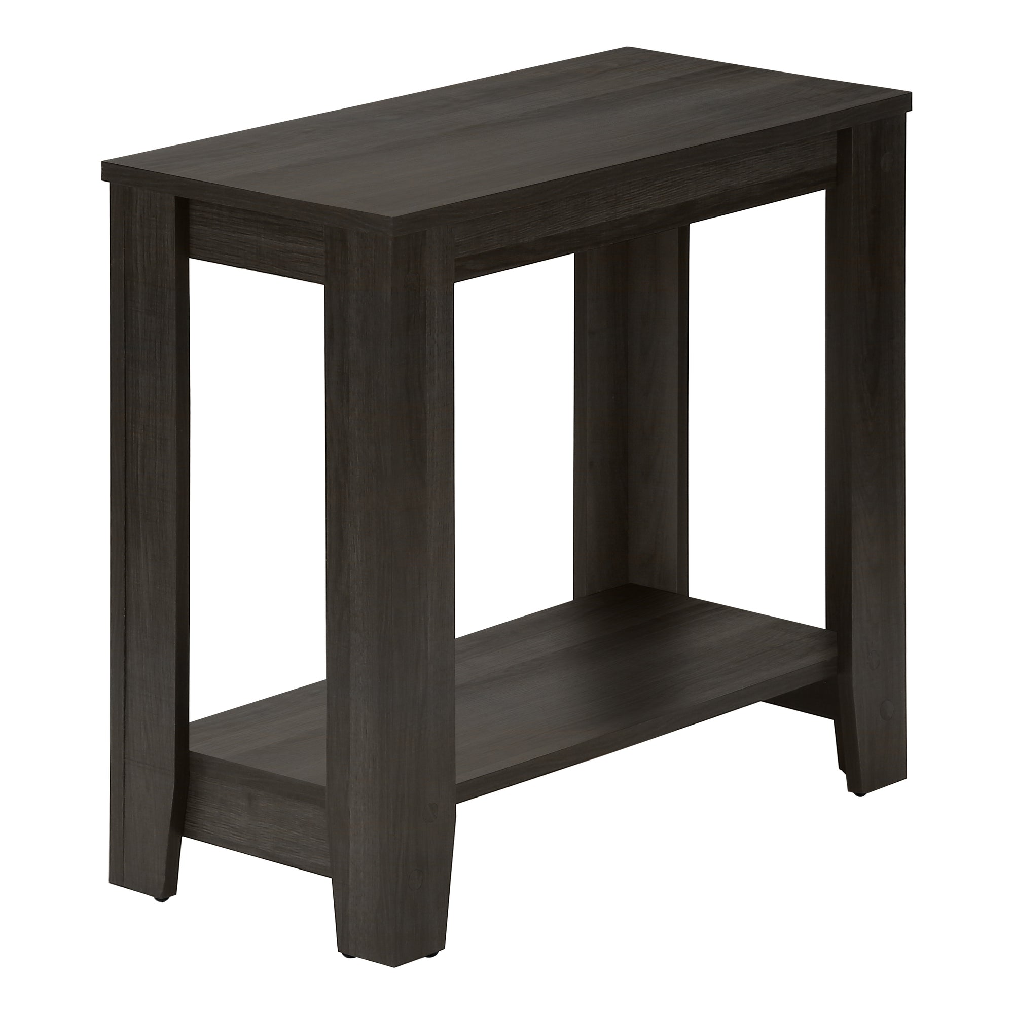 MN-413388    Accent Table, Side, End, Nightstand, Lamp, Living Room, Bedroom, Laminate, Brown Oak, Contemporary, Modern