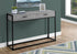 MN-143510    Accent Table, Console, Entryway, Narrow, Sofa, Living Room, Bedroom, Metal Frame, Laminate, Grey, Black, Contemporary, Modern