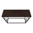 MN-253534    Accent Table, Console, Entryway, Narrow, Sofa, Living Room, Bedroom, Metal Frame, Laminate, Dark Brown, Black, Contemporary, Modern