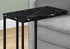 MN-433763    Side Table, C Table - Rectangular, Metal Frame - Black Marble-Look