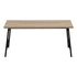 MN-623792    Coffee Table - 40"L / Dark Taupe / Black Metal