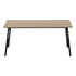 MN-623792    Coffee Table - 40"L / Dark Taupe / Black Metal