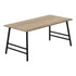 MN-623792    Coffee Table - 40"L / Dark Taupe / Black Metal