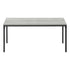 MN-643796    Coffee Table - 40"L / Grey / Black Metal