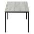 MN-643796    Coffee Table - 40"L / Grey / Black Metal