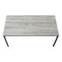 MN-643796    Coffee Table - 40"L / Grey / Black Metal